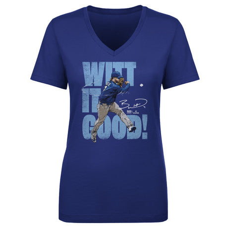 Bobby Witt Jr. Women's V-Neck T-Shirt | 500 LEVEL