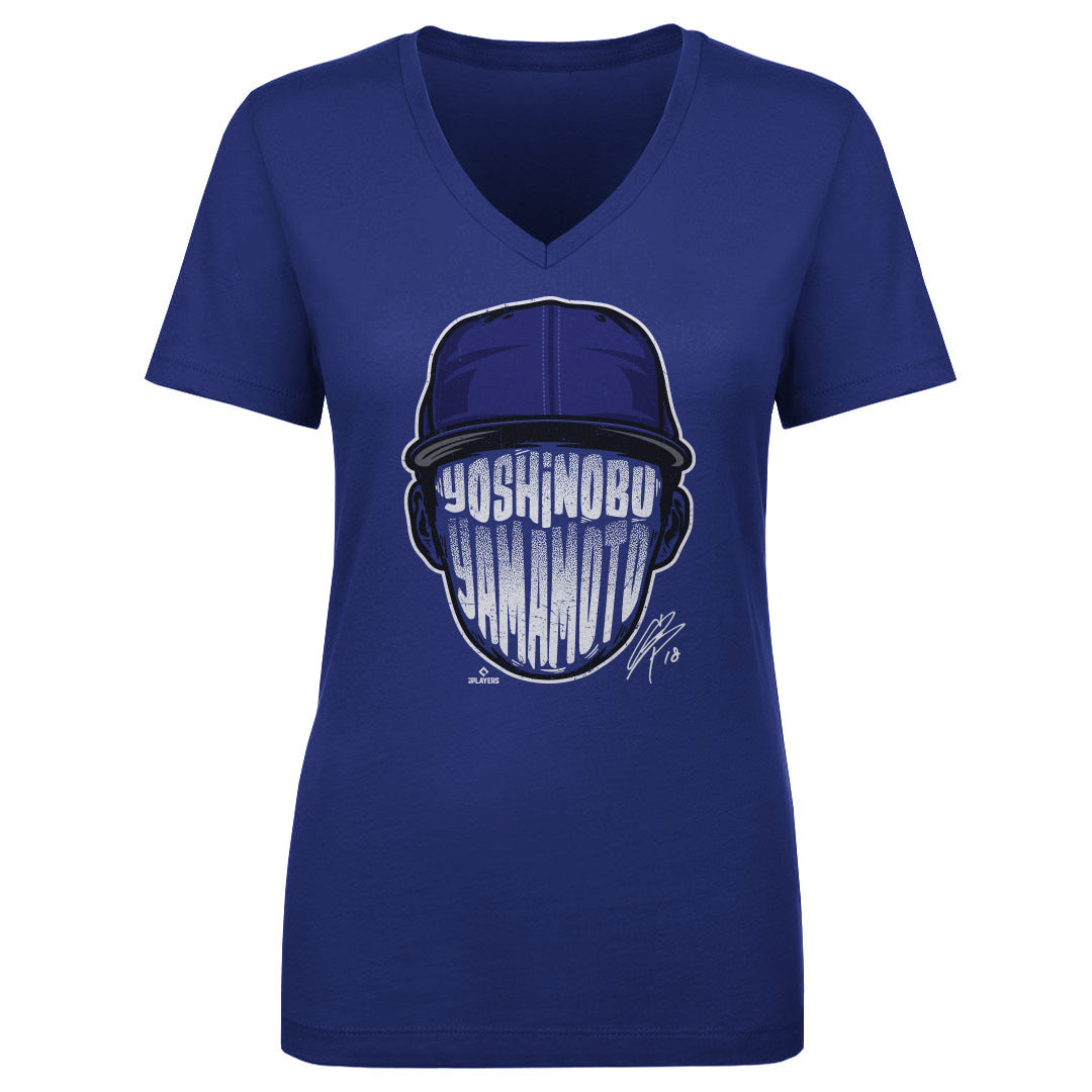 Yoshinobu Yamamoto Women's V-Neck T-Shirt | 500 LEVEL