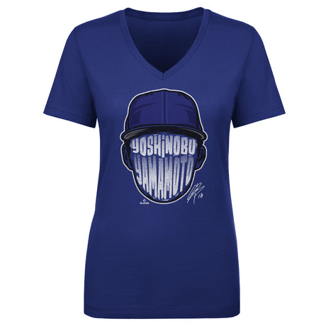 Yoshinobu Yamamoto Women's V-Neck T-Shirt | 500 LEVEL