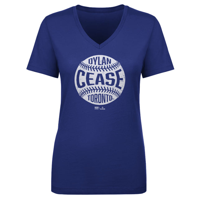 Dylan Cease Women's V-Neck T-Shirt | 500 LEVEL