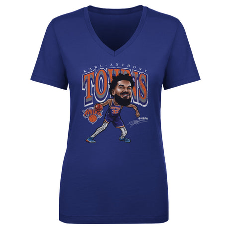 Karl-Anthony Towns Women's V-Neck T-Shirt | 500 LEVEL