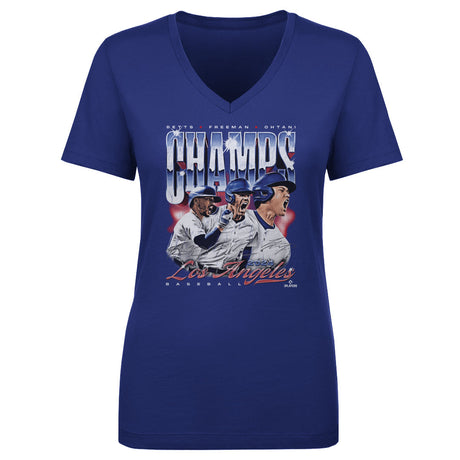 Los Angeles Women's V-Neck T-Shirt | 500 LEVEL