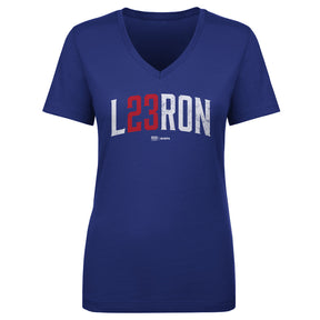 LeBron James Women's V-Neck T-Shirt | 500 LEVEL