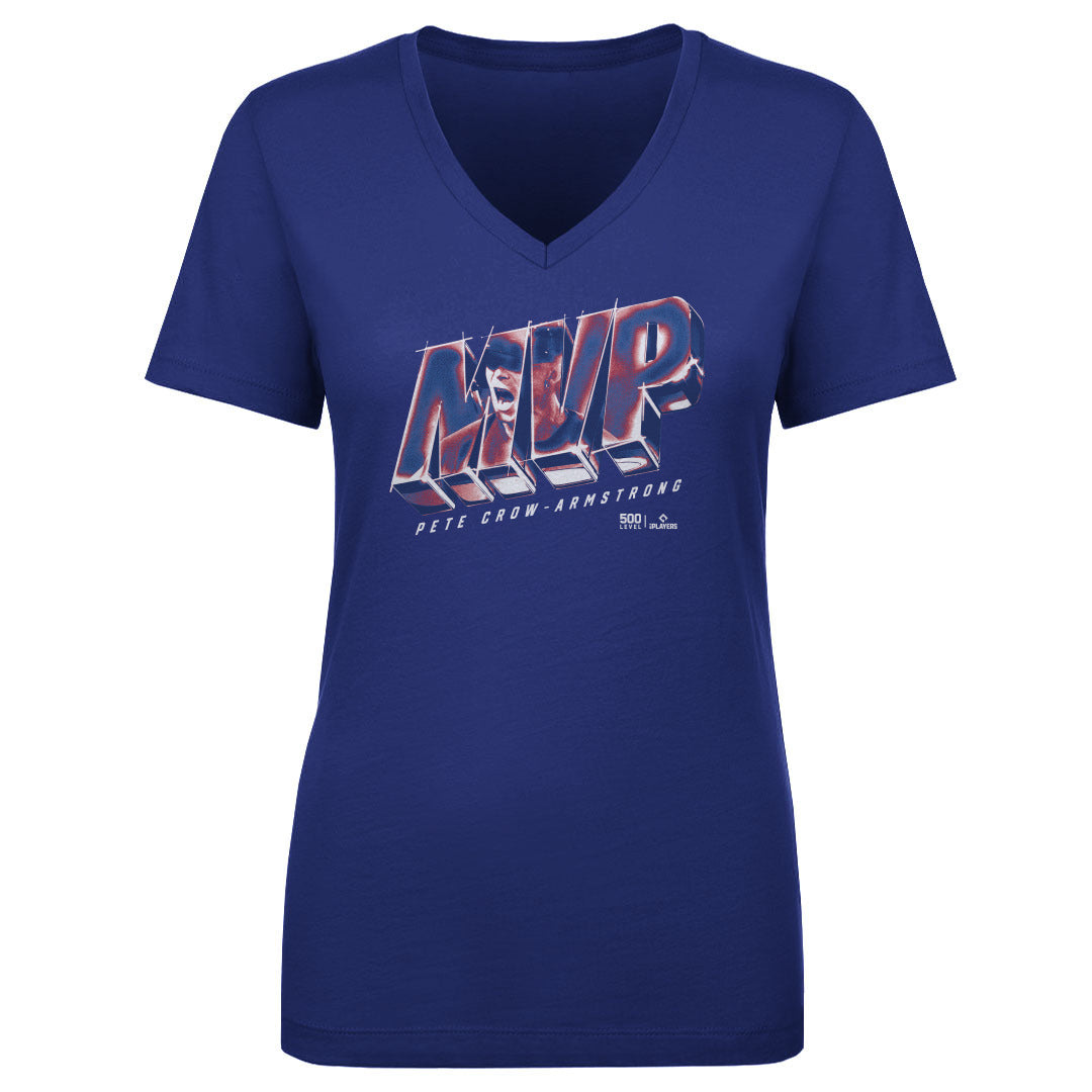 Pete Crow-Armstrong Women's V-Neck T-Shirt | 500 LEVEL