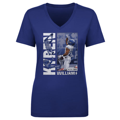 Kyren Williams Women's V-Neck T-Shirt | 500 LEVEL