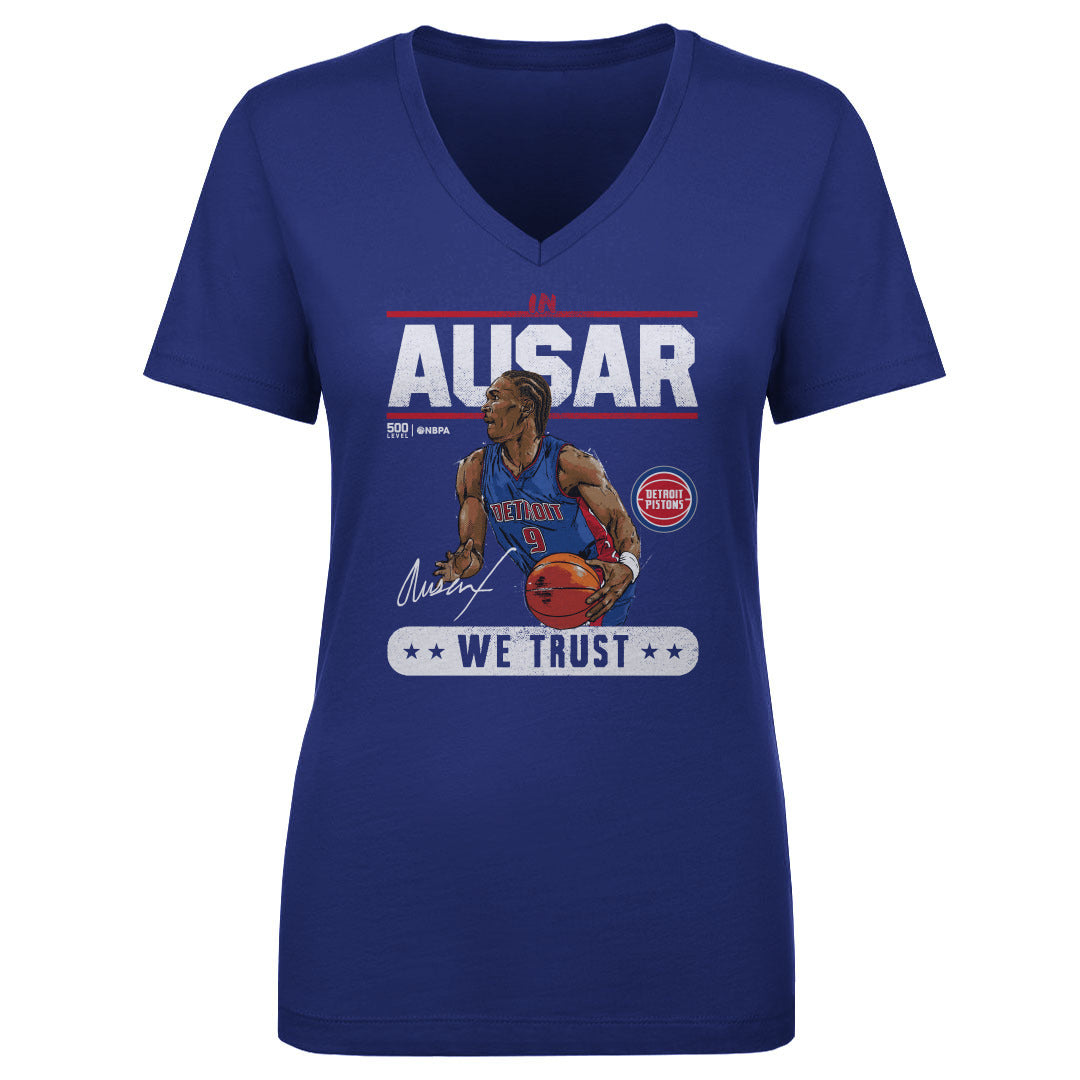 Ausar Thompson Women's V-Neck T-Shirt | 500 LEVEL