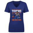 Karl-Anthony Towns Women's V-Neck T-Shirt | 500 LEVEL
