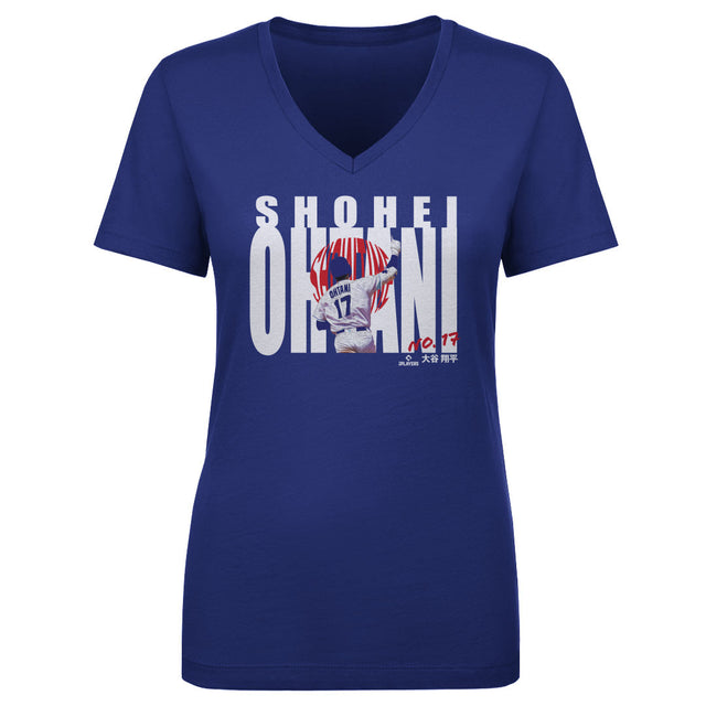Shohei Ohtani Women's V-Neck T-Shirt | 500 LEVEL