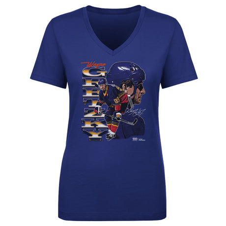 Wayne Gretzky Women's V-Neck T-Shirt | 500 LEVEL