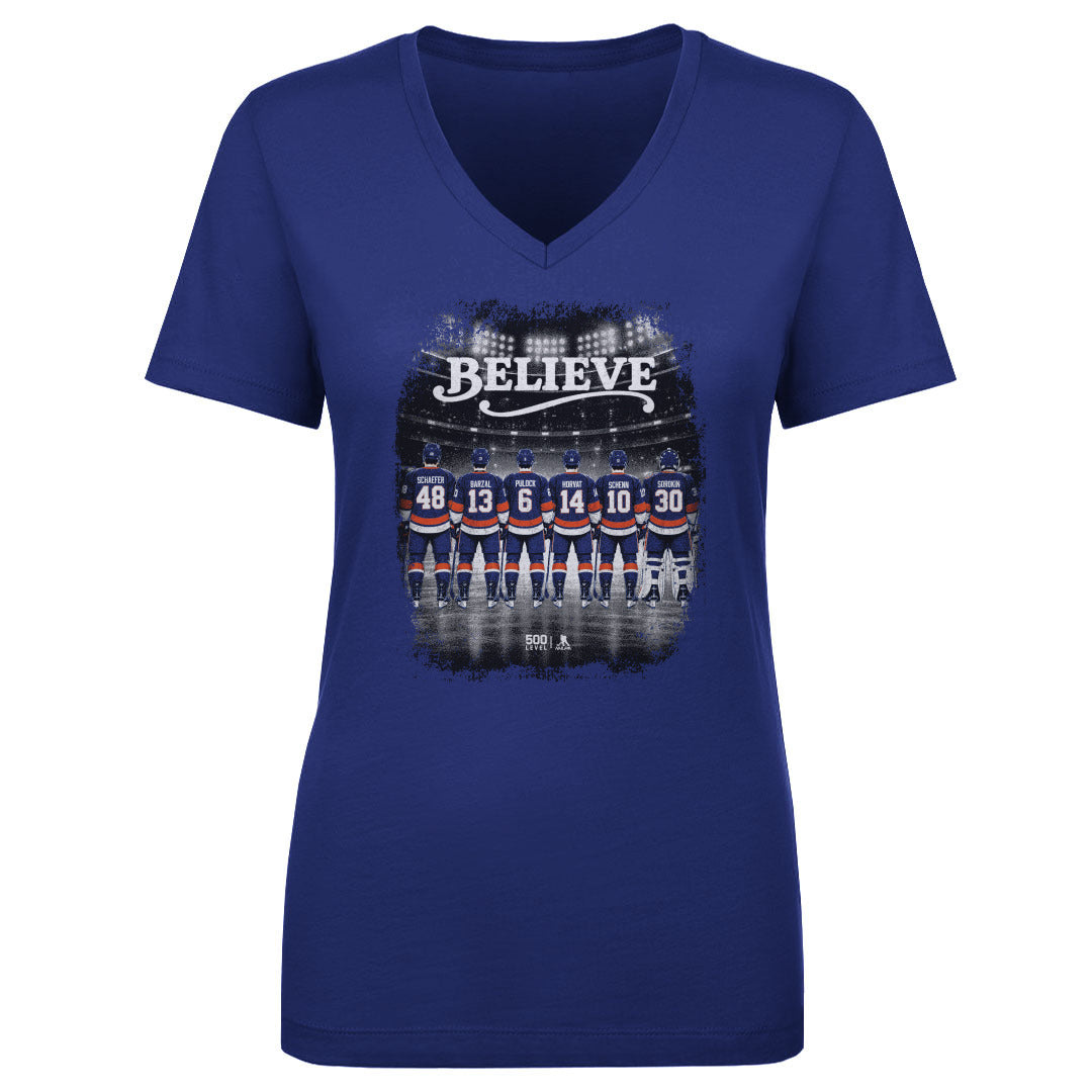 New York I Hockey Women's V-Neck T-Shirt | 500 LEVEL