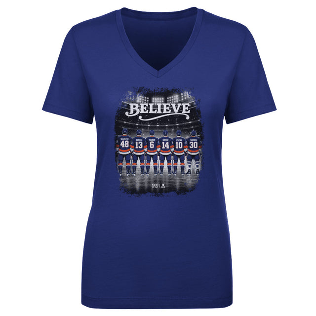 New York I Hockey Women's V-Neck T-Shirt | 500 LEVEL