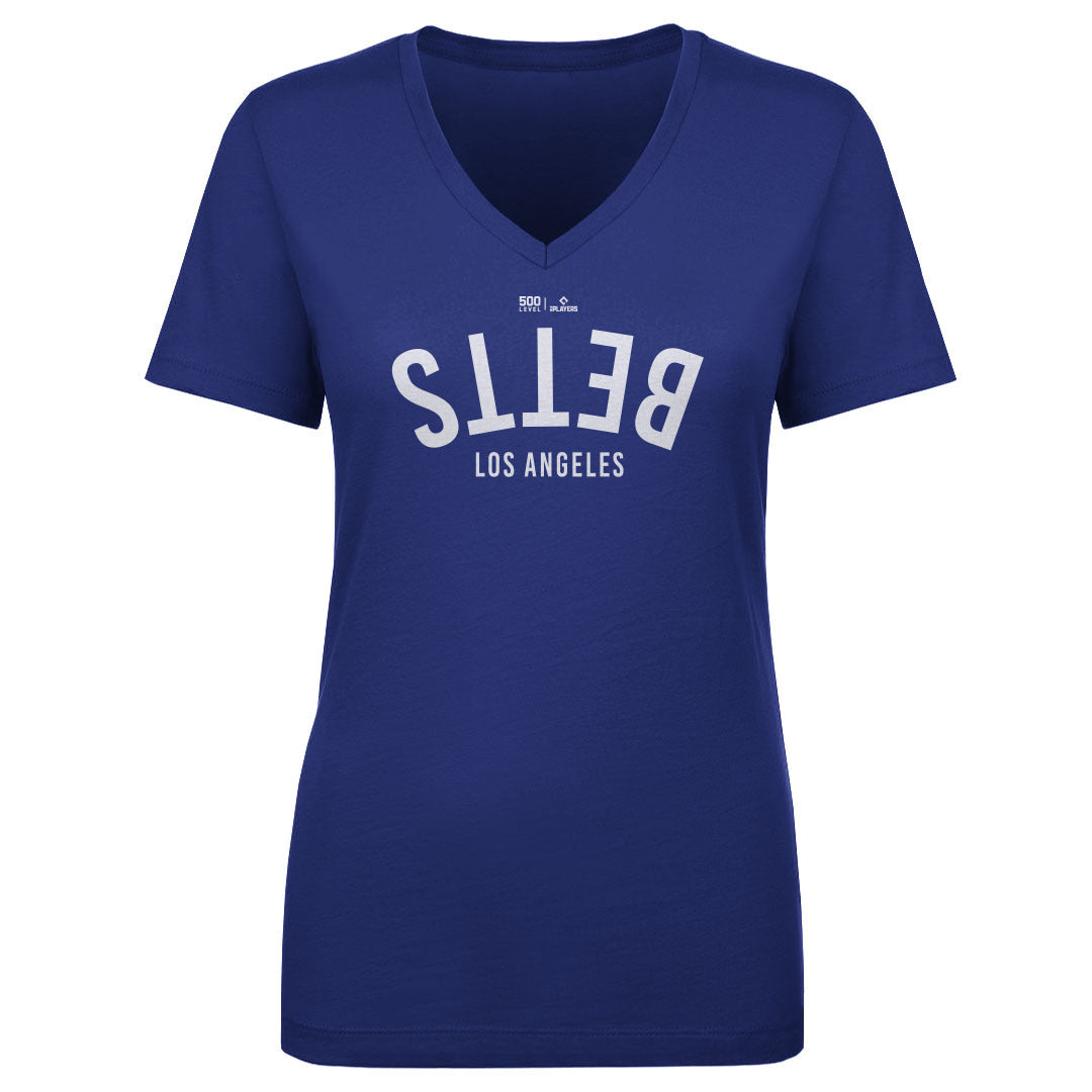 Mookie Betts Women's V-Neck T-Shirt | 500 LEVEL