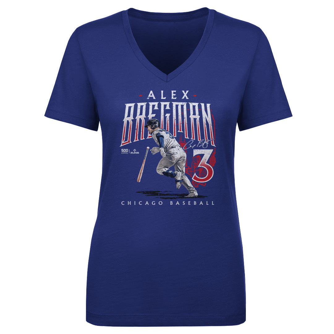 Alex Bregman Women's V-Neck T-Shirt | 500 LEVEL