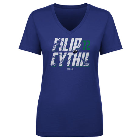 Filip Chytil Women's V-Neck T-Shirt | 500 LEVEL