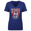 Corey Seager Women's V-Neck T-Shirt | 500 LEVEL