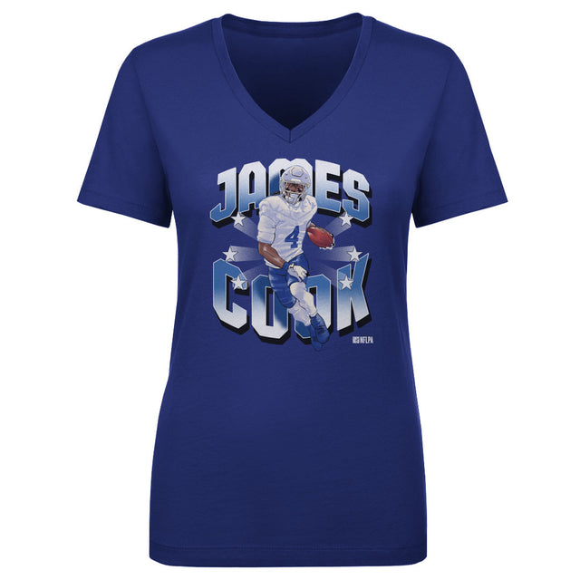 James Cook Women's V-Neck T-Shirt | 500 LEVEL
