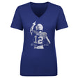 Puka Nacua Women's V-Neck T-Shirt | 500 LEVEL