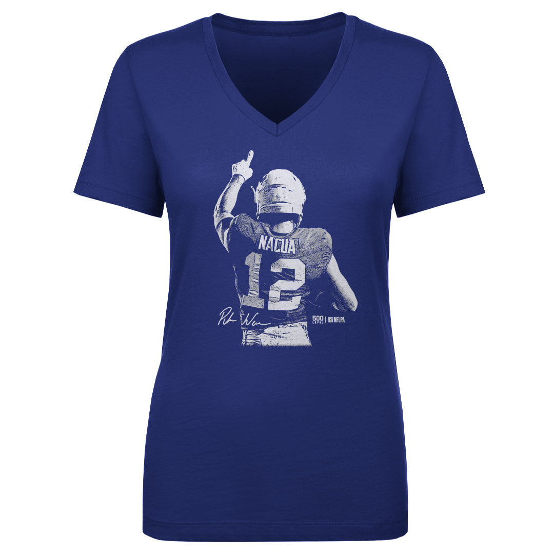 Puka Nacua Women's V-Neck T-Shirt | 500 LEVEL