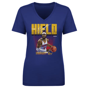 Buddy Hield Women's V-Neck T-Shirt | 500 LEVEL