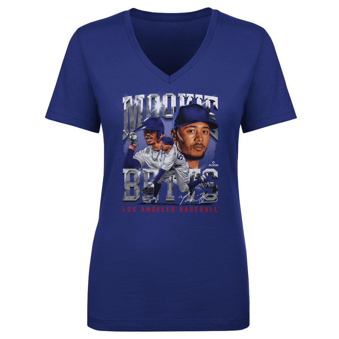 Mookie Betts Women's V-Neck T-Shirt | 500 LEVEL