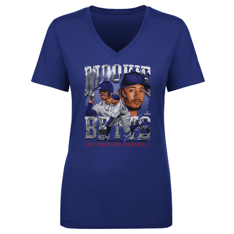 Mookie Betts Women's V-Neck T-Shirt | 500 LEVEL