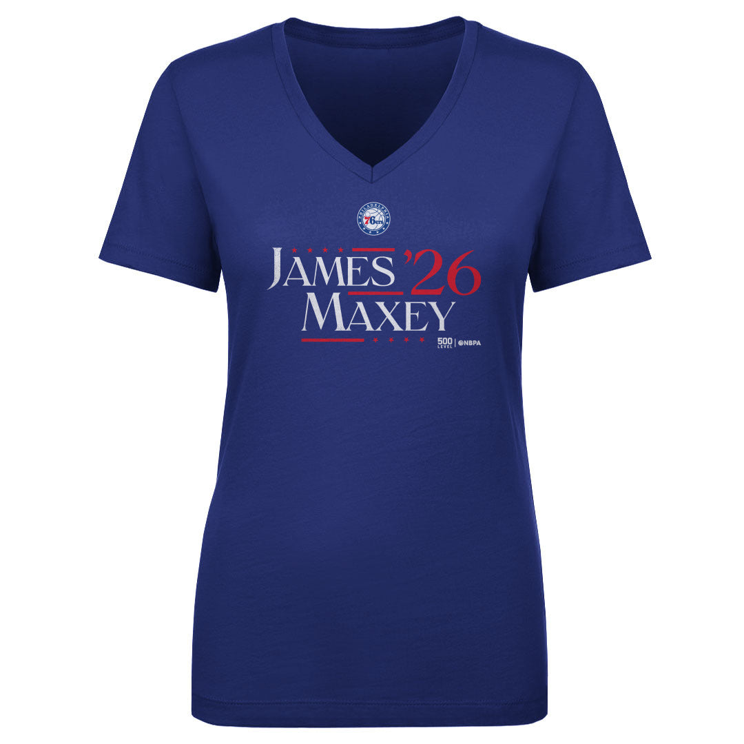 LeBron James Women's V-Neck T-Shirt | 500 LEVEL