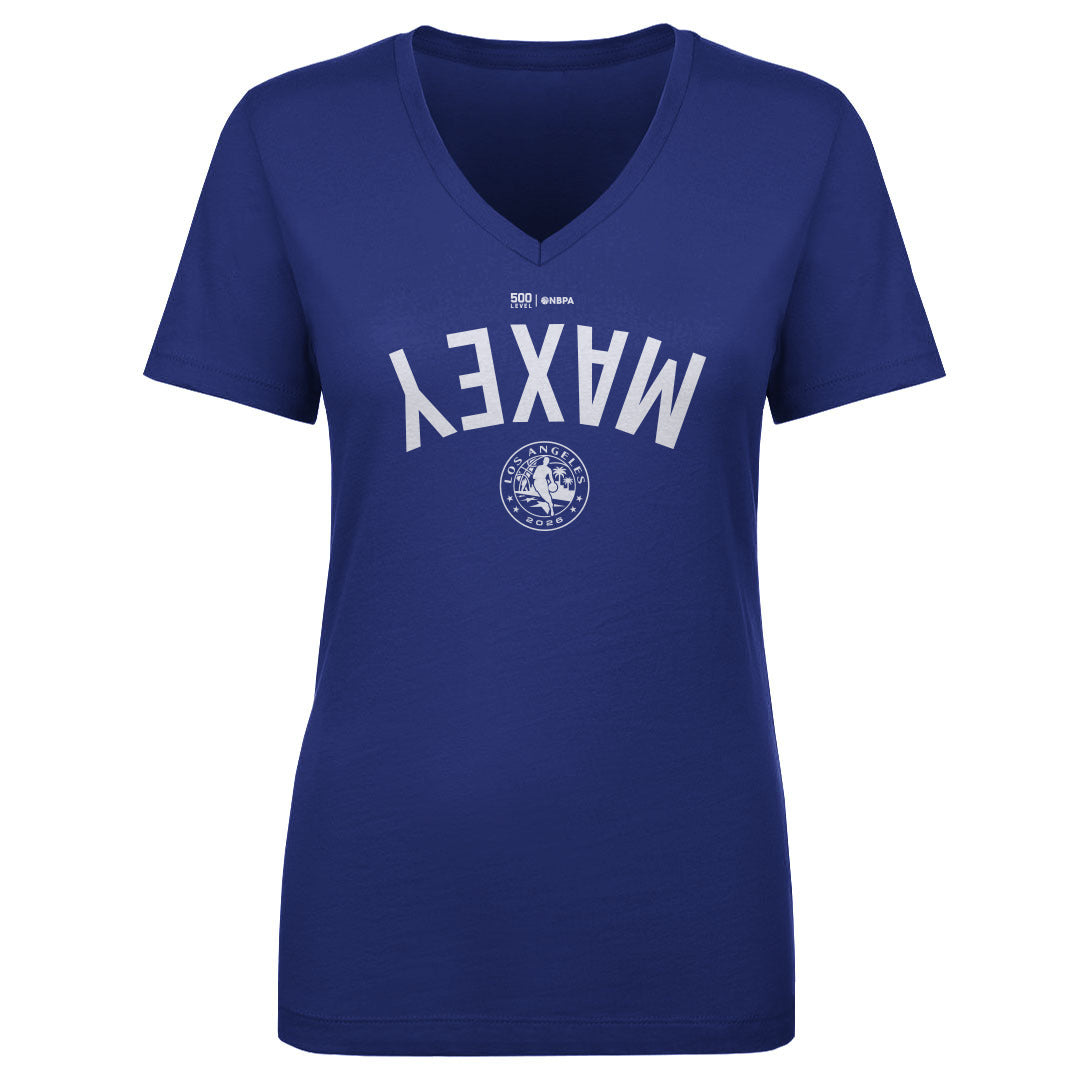 Tyrese Maxey Women's V-Neck T-Shirt | 500 LEVEL