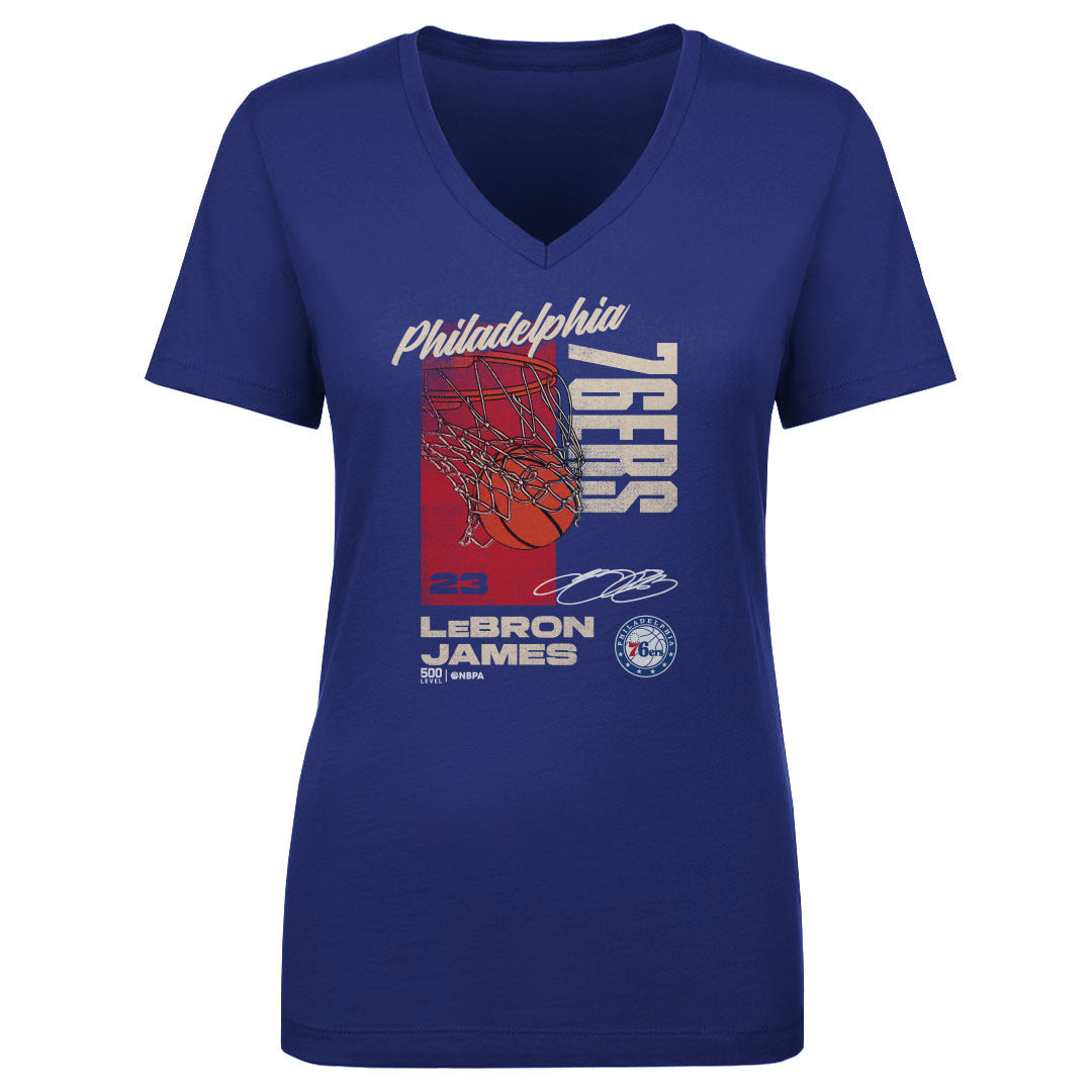 LeBron James Women's V-Neck T-Shirt | 500 LEVEL