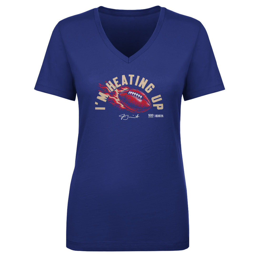 Jameis Winston Women's V-Neck T-Shirt | 500 LEVEL