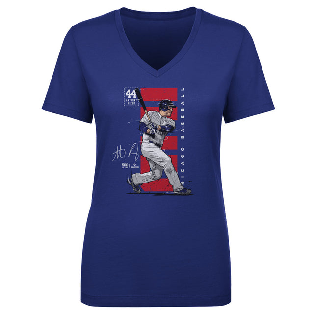 Anthony Rizzo Women's V-Neck T-Shirt | 500 LEVEL