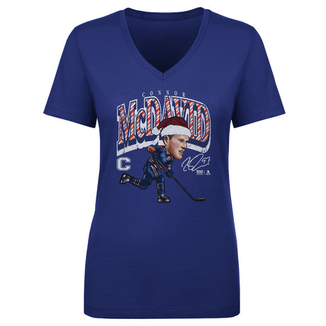 Connor McDavid Women's V-Neck T-Shirt | 500 LEVEL