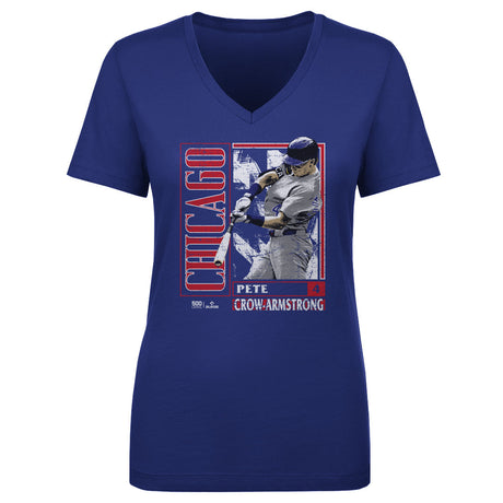 Pete Crow-Armstrong Women's V-Neck T-Shirt | 500 LEVEL