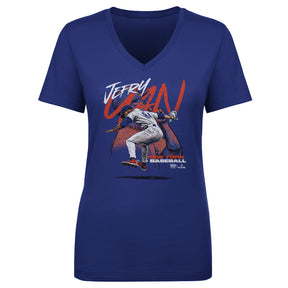 Jefry Yan Women's V-Neck T-Shirt | 500 LEVEL