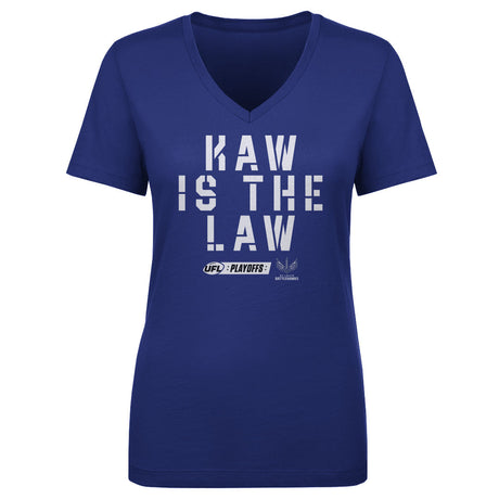 St. Louis Battlehawks Women's V-Neck T-Shirt | 500 LEVEL