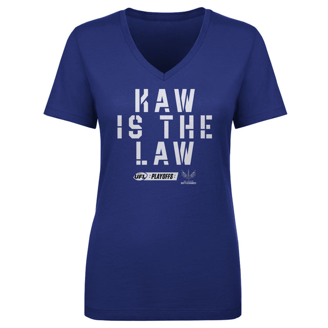 St. Louis Battlehawks Women's V-Neck T-Shirt | 500 LEVEL