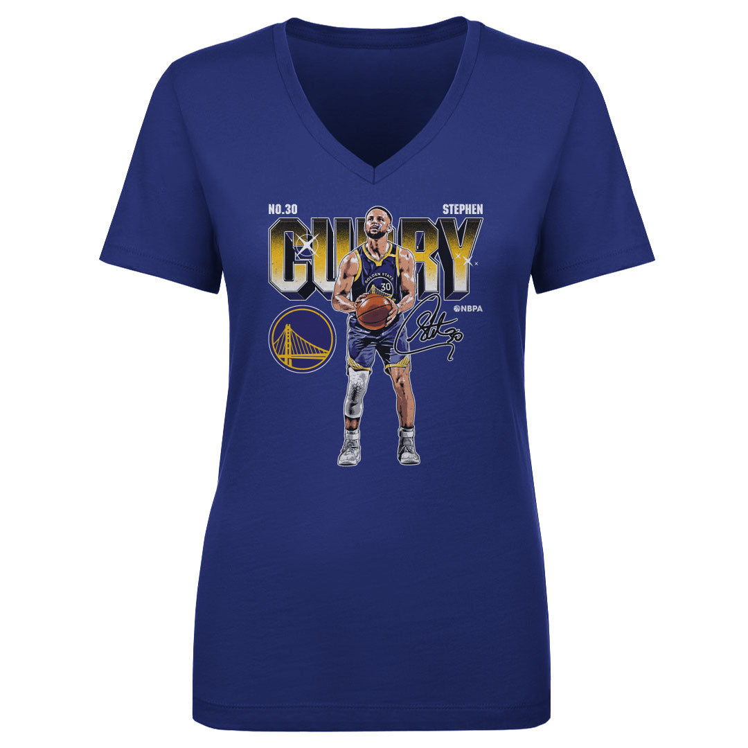 Steph Curry Women's V-Neck T-Shirt | 500 LEVEL