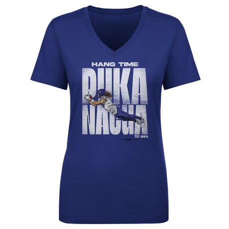 Puka Nacua Women's V-Neck T-Shirt | 500 LEVEL