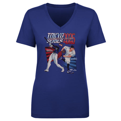 Shohei Ohtani Women's V-Neck T-Shirt | 500 LEVEL