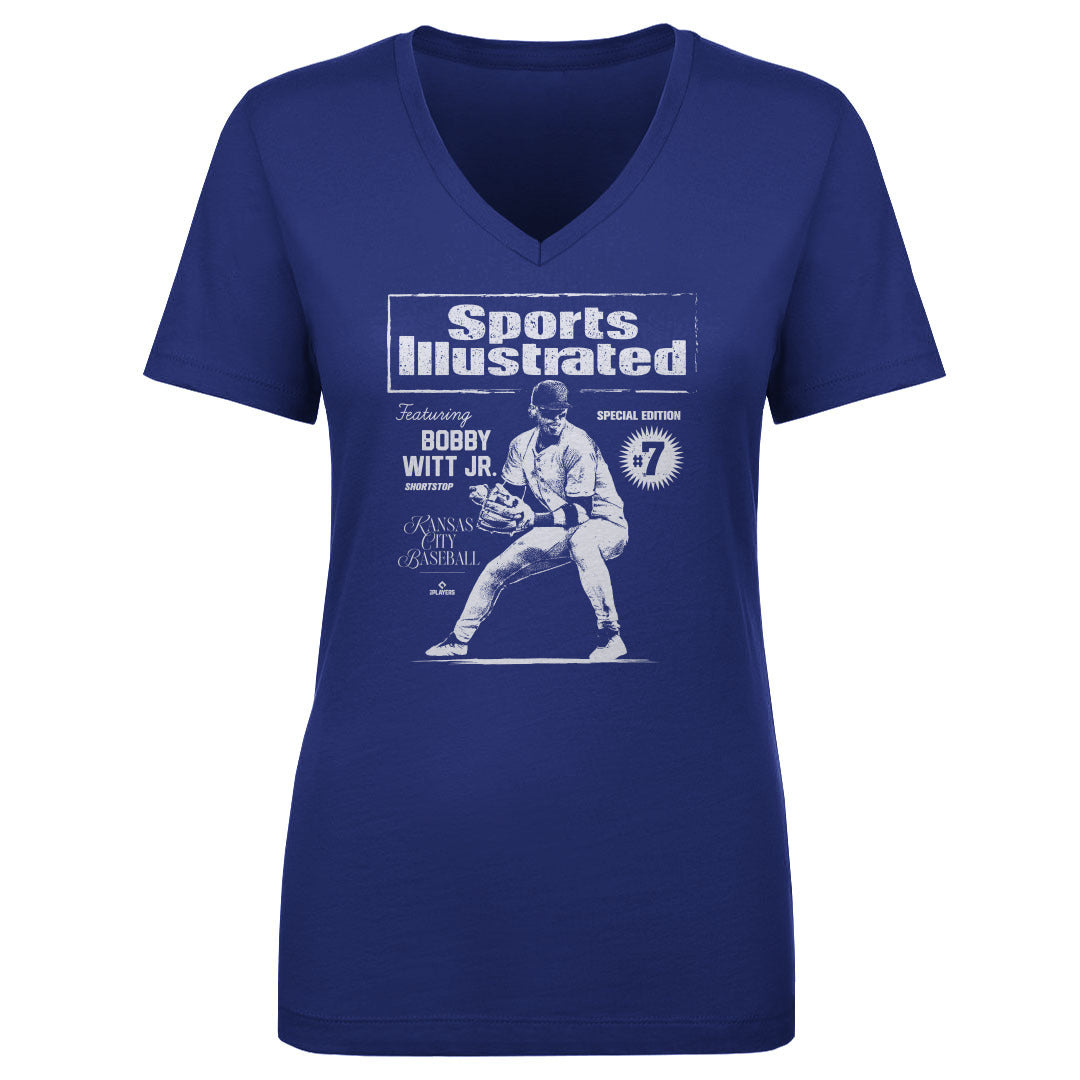 Bobby Witt Jr. Women's V-Neck T-Shirt | 500 LEVEL