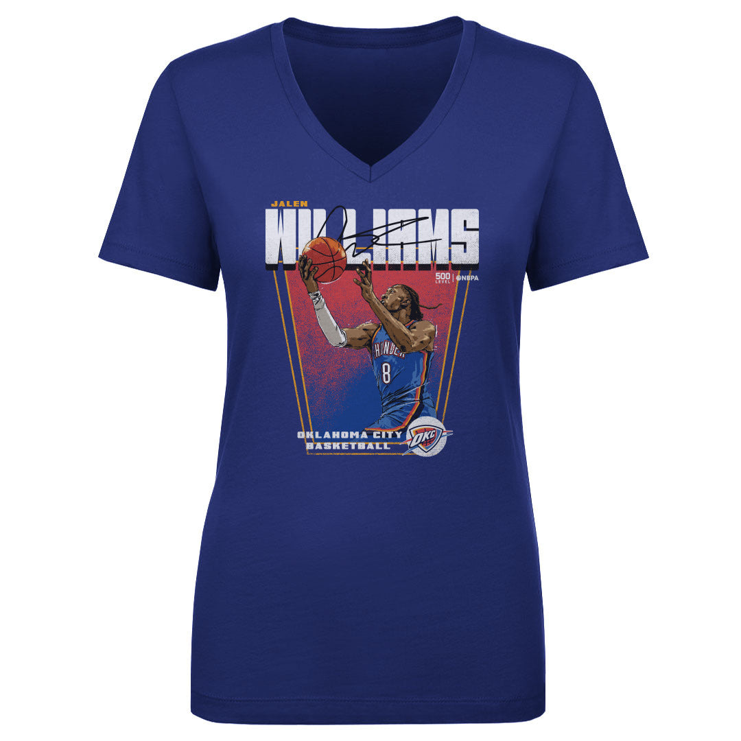 Jalen Williams Women's V-Neck T-Shirt | 500 LEVEL