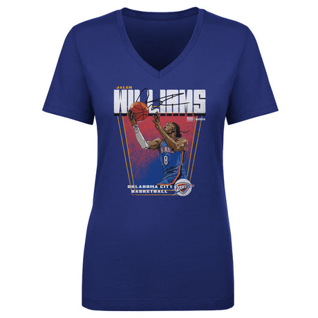 Jalen Williams Women's V-Neck T-Shirt | 500 LEVEL