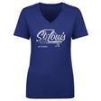 St. Louis Battlehawks Women's V-Neck T-Shirt | 500 LEVEL