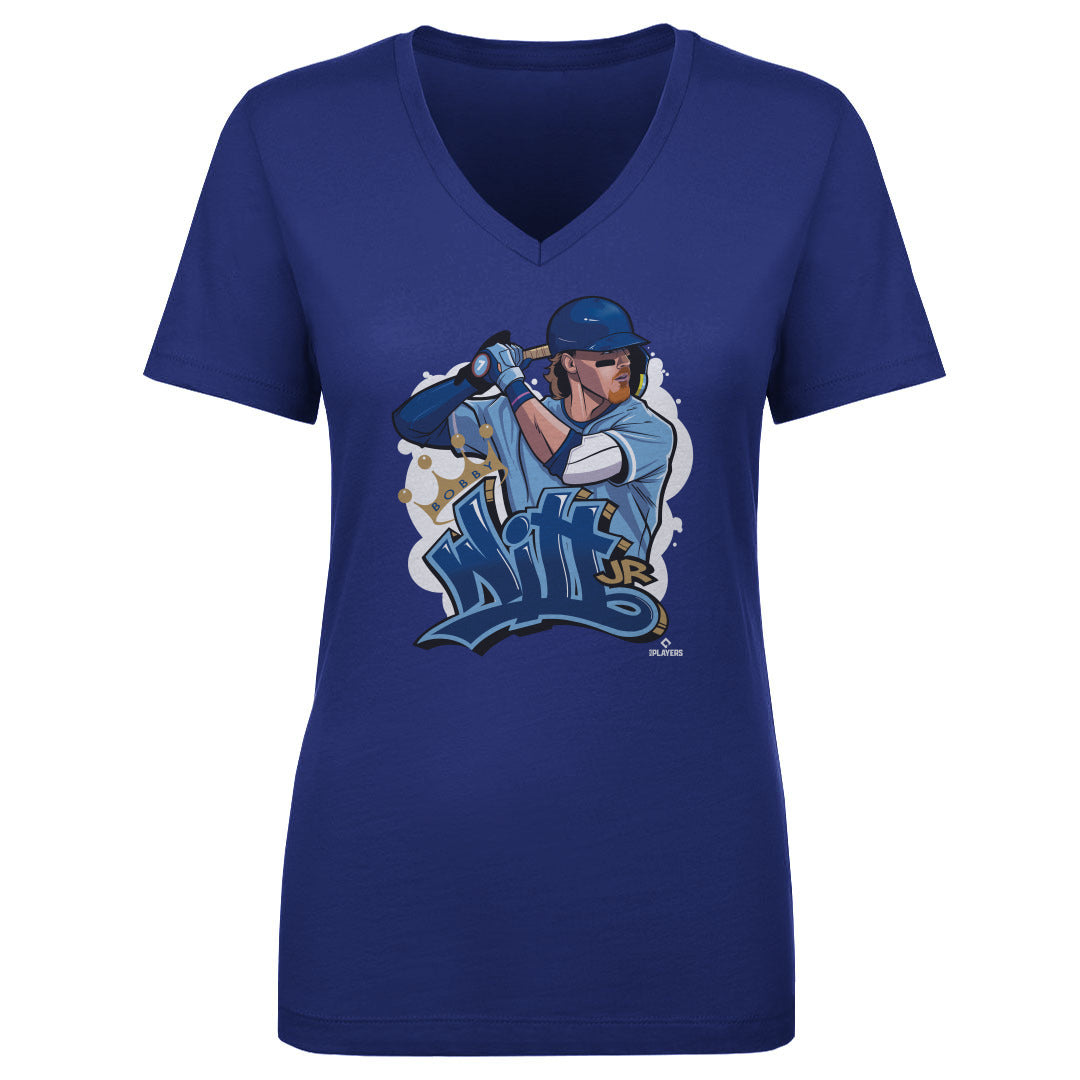 Bobby Witt Jr. Women's V-Neck T-Shirt | 500 LEVEL
