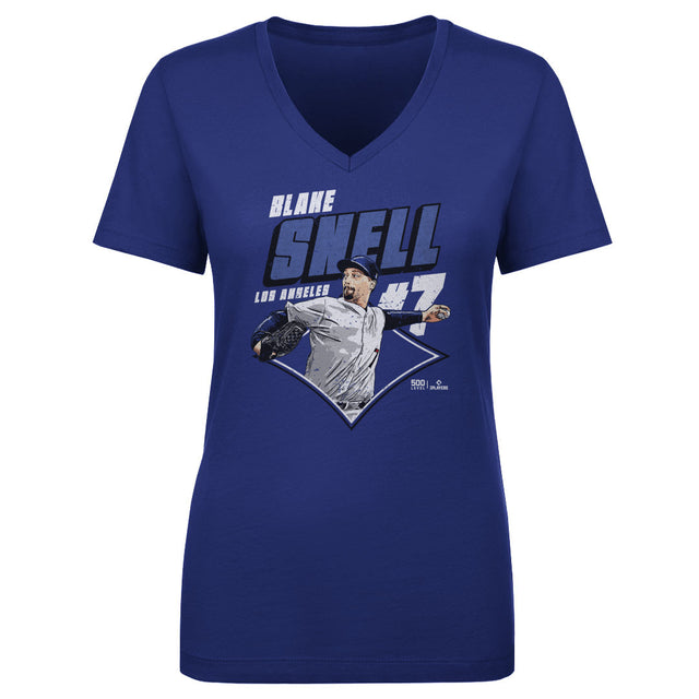 Blake Snell Women's V-Neck T-Shirt | 500 LEVEL