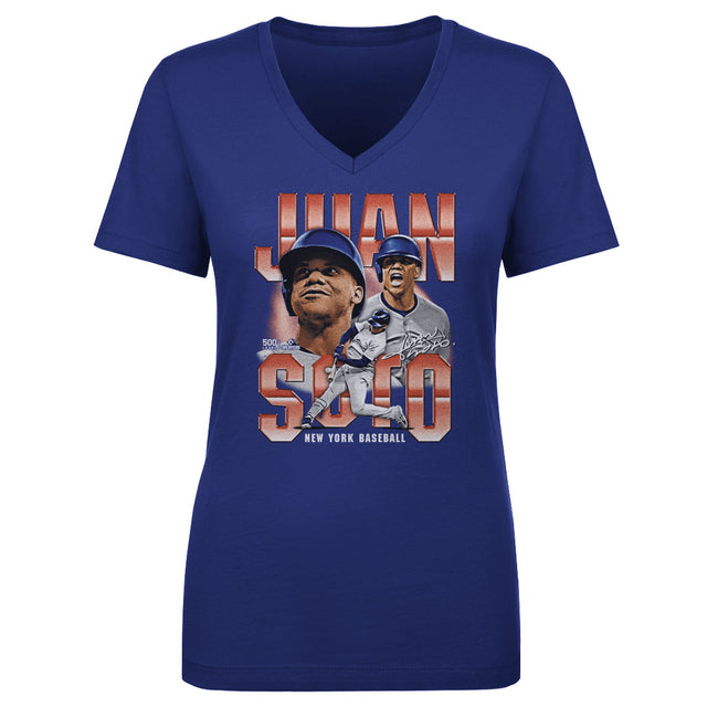 Juan Soto Women's V-Neck T-Shirt | 500 LEVEL