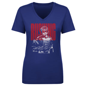 Dalton Rushing Women's V-Neck T-Shirt | 500 LEVEL