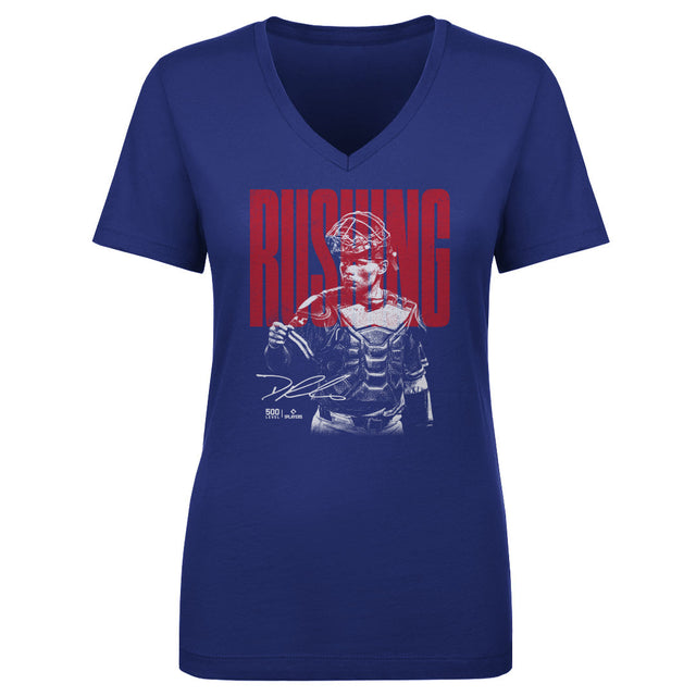 Dalton Rushing Women's V-Neck T-Shirt | 500 LEVEL