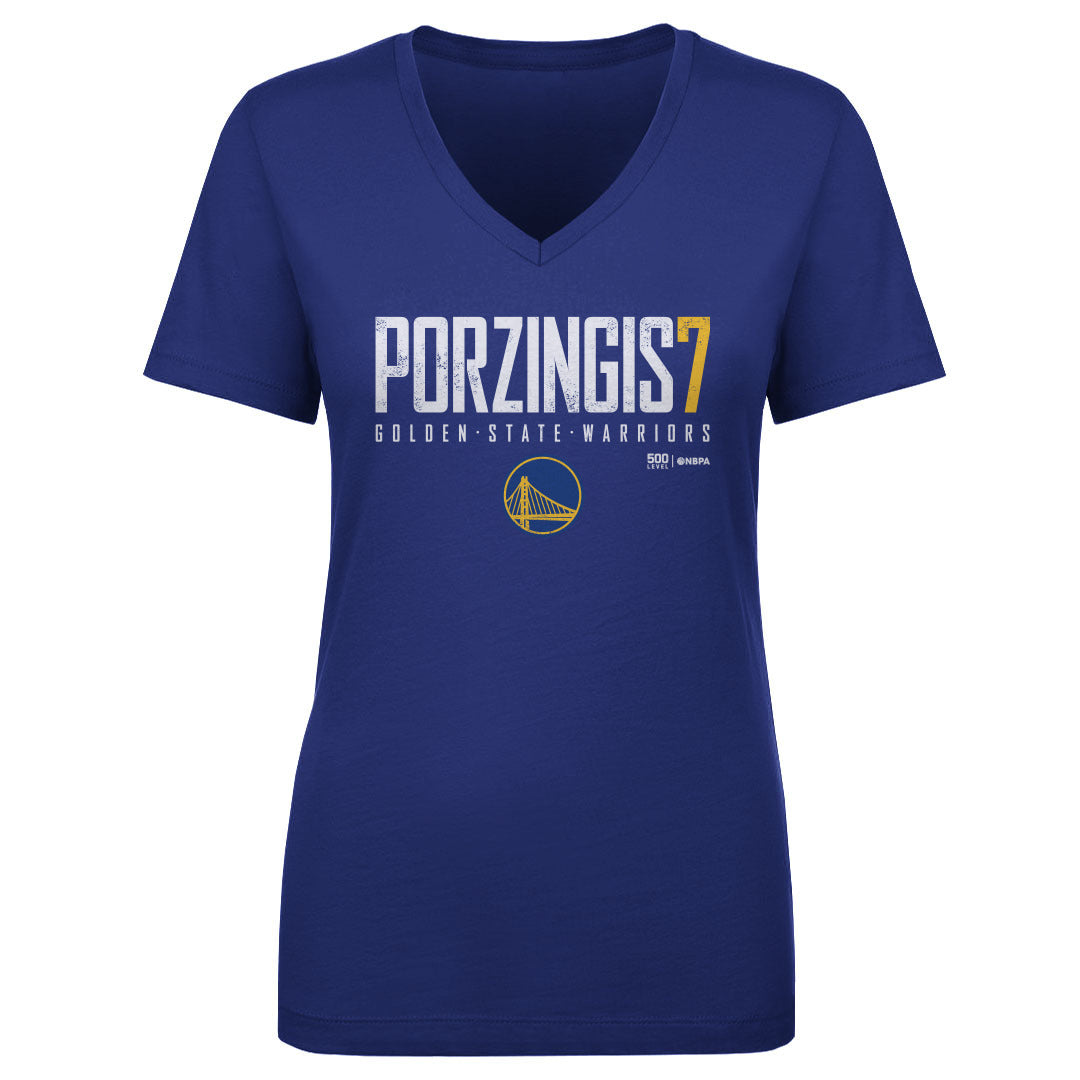 Kristaps Porzingis Women's V-Neck T-Shirt | 500 LEVEL