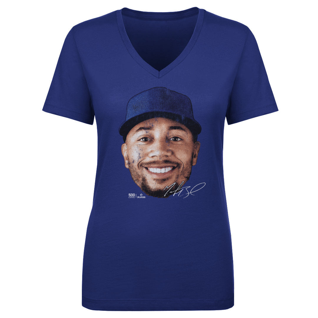 Mookie Betts Women's V-Neck T-Shirt | 500 LEVEL