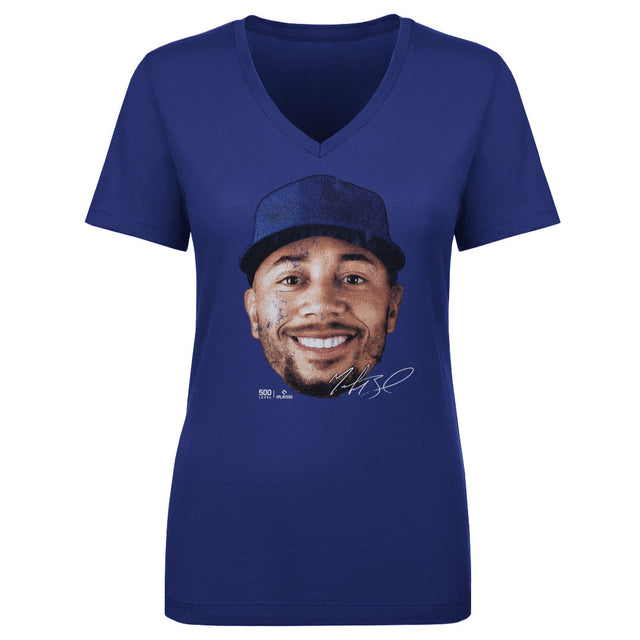 Mookie Betts Women's V-Neck T-Shirt | 500 LEVEL